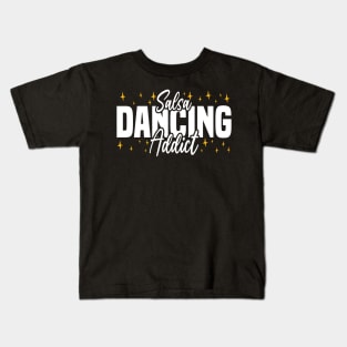 Salsa Dancing Addict, dance lovers design Kids T-Shirt